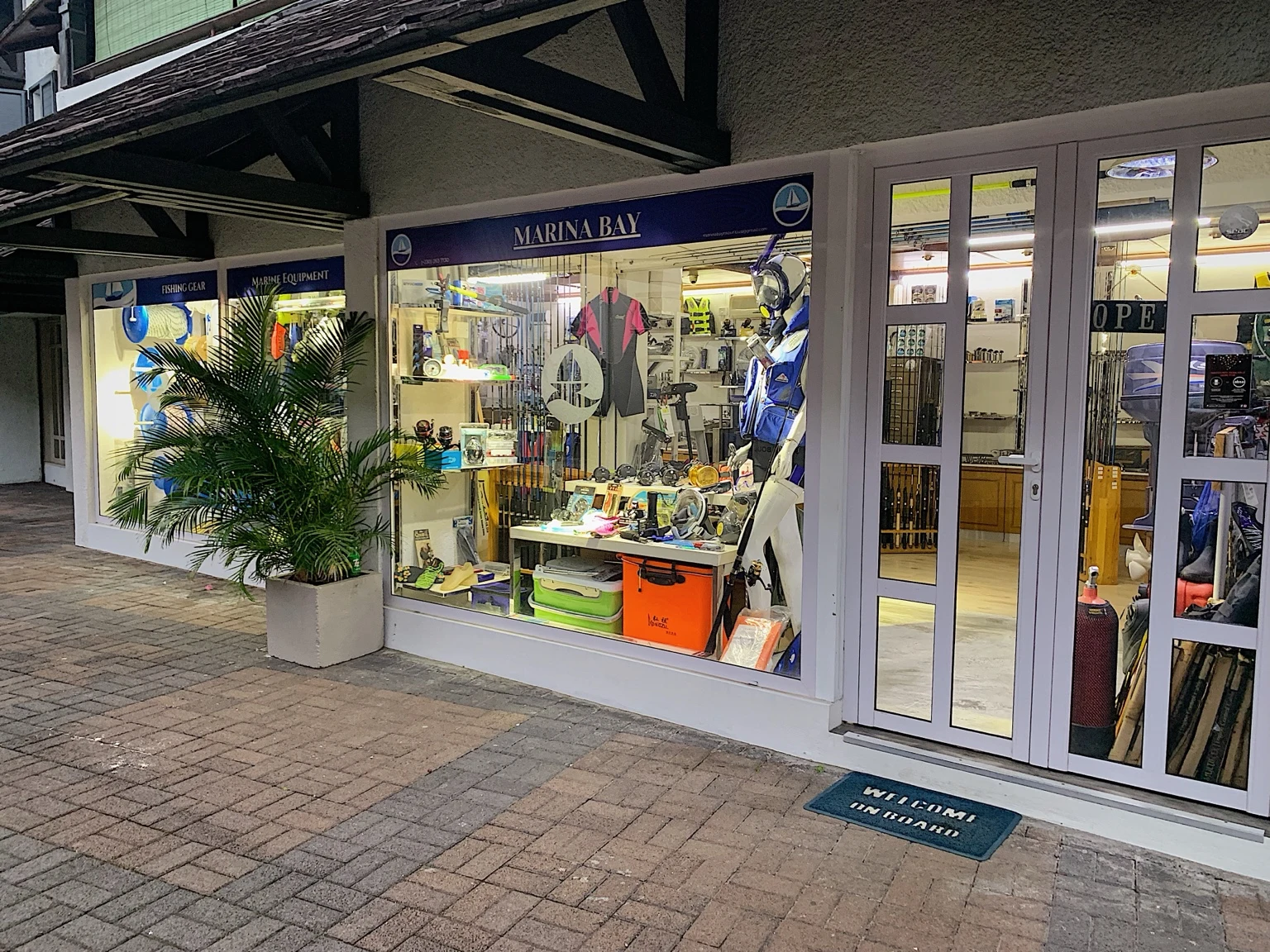 La vitrine à Sunset Boulevard